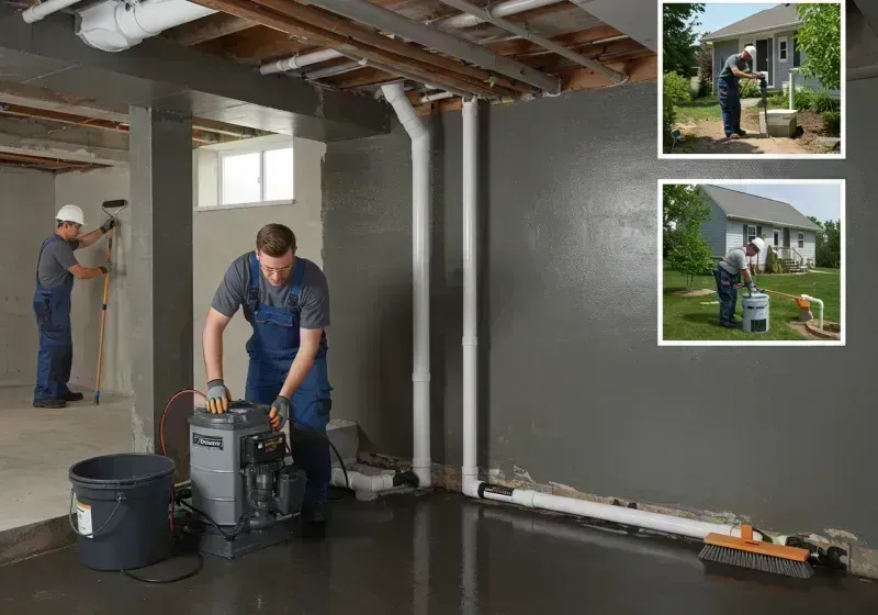 Basement Waterproofing and Flood Prevention process in Cambridge Springs, PA